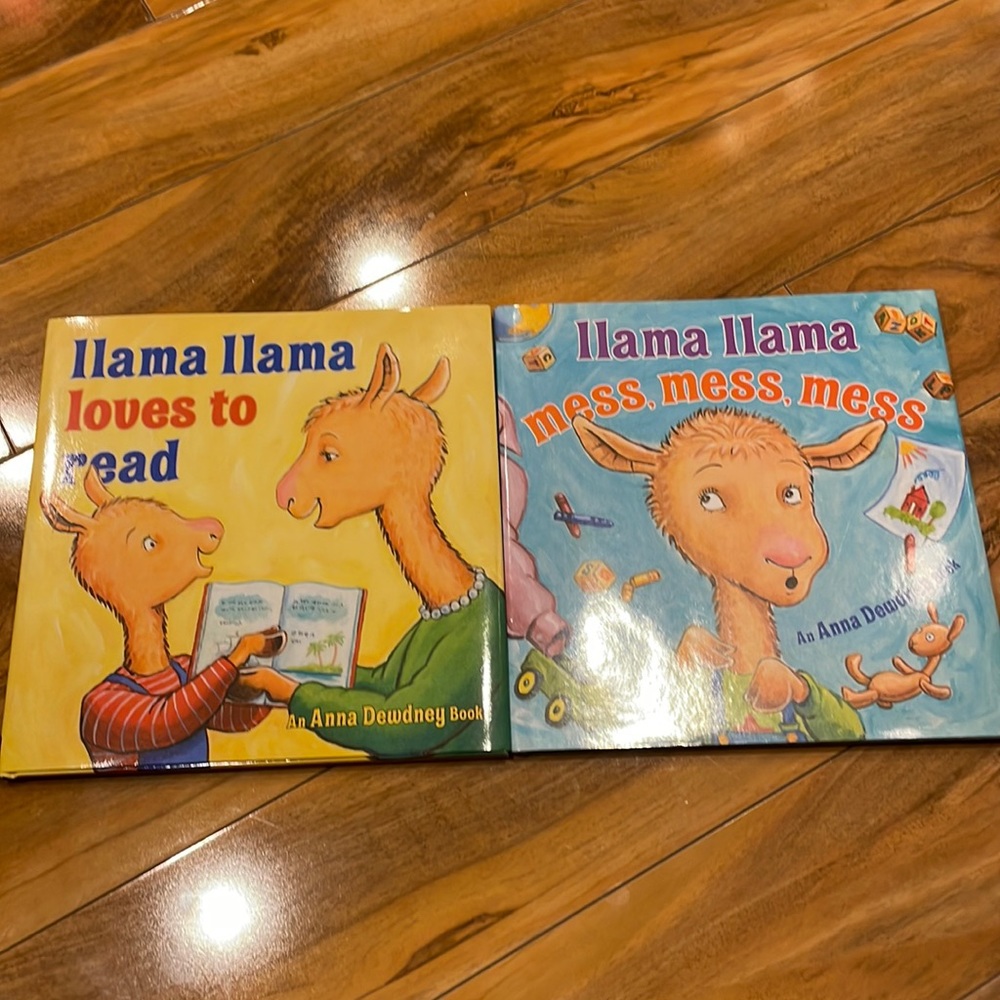 Lot of Two new llama llama hardback books by Anna Dewdney